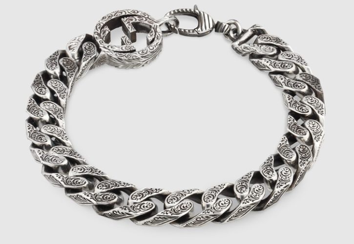 Interlocking G Chain Bracelet in Silver Elevates Your Style with Timeless Elegance