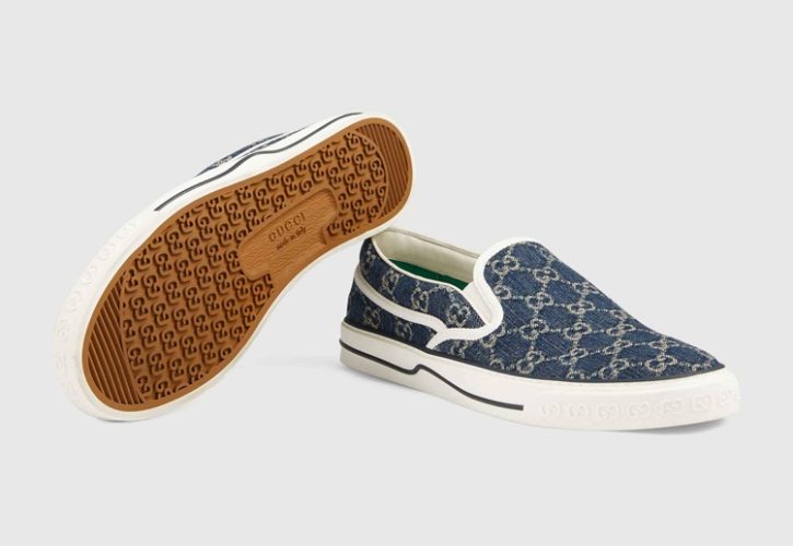 Discover the Stylish Comfort of Mens Gucci Tennis 1977 Slip-On Sneakers