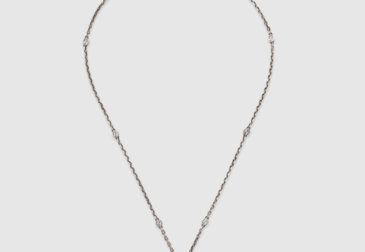 Enamel Heart Necklace with Interlocking G Redefines Fashion Jewelry Trends