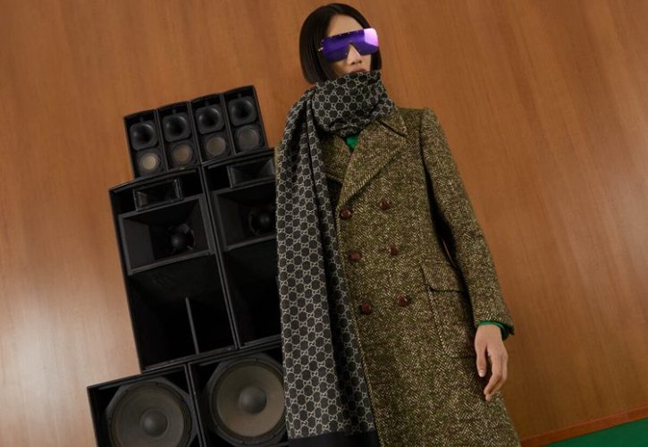 Stunning GG Cotton Jacquard Scarf Elevates Your Style for Any Occasion