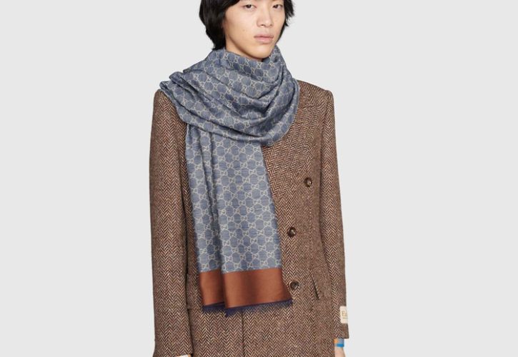 Elegant Cotton Jacquard Stole Elevates Fashion Statements This Season