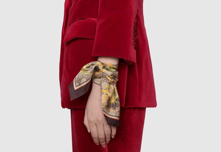 Elegant Carnation Silk Neck Bow Adds a Touch of Sophistication to Your Wardrobe