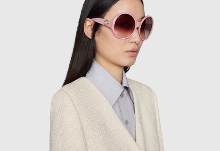 Stunning Round Frame Sunglasses Make Waves at Fashion Events