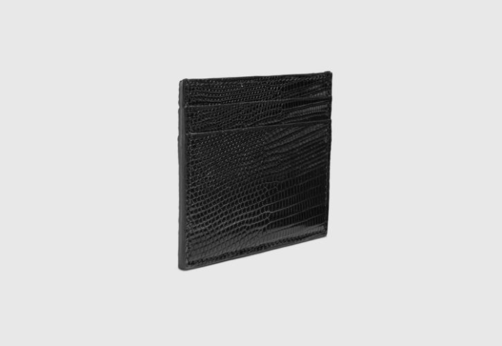 Luxurious Lizard Card Case Elevates Your Accessory Game